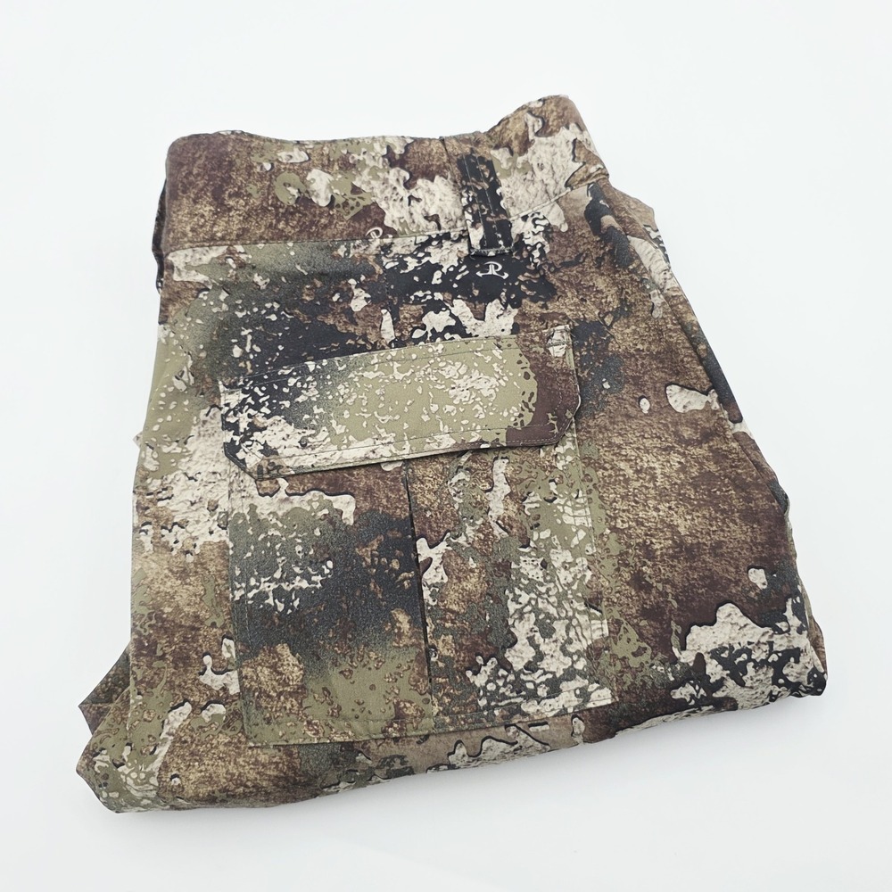 SHE Outdoor Strata Pants Women's Large Camo‎ Cargo Lightweight Stretch 34X32
